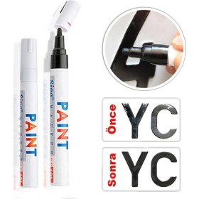 Resim Paint Oto Lastik Rötuş Boya Kalemi Siyah 