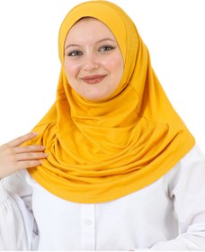 Resim Modish Group Hazır Giyim Türban Yumuşak Başörtü Şal - Sarı 