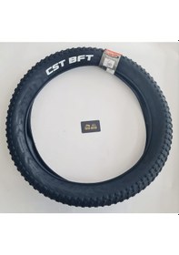 Resim 24 X 400 Dış Lastik Fat Bıke Bisiklet - Cst 