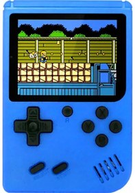Resim Springsun 3 İnç Tft Ekranlı 400 Klasik Oyunlu Taşınabilir Retro Konsol - Mavi Tv Bağlantılı, Geri Aydınlatma, 1020mah Pil 