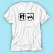 Resim Problem Solved Beyaz Baskılı Tshirt Modeli 