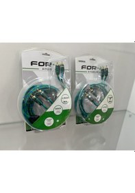 Resim For-x X Profesyonel Oto Teyp Rca 2 Metre Kablosu 1 Adet 