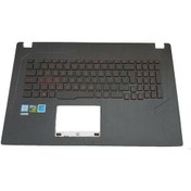 Resim Asus Uyumlu Gl753Vd Serisi Klavye Dahil Üst Kasa 13N1-0Xa0911 