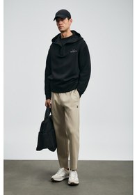 Resim Lufian Road Erkek Sweatshirt Siyah Siyah 112030180100100 Siyah 
