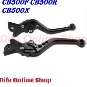 Resim CB500F/CB500R/CB500X Manet Ayarlı CNC Spor 2013-2021 Siyah 