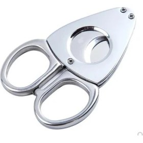 Resim Xhang Yarı Otomatik Paslanmaz Çelik Iki Bir Puro Kesici Puro Makas Puro Makas Puro Özel | Puro Aksesuarları (Yurt Dışından) 