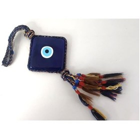 Resim Keçi Kılı İp Cam Nazar Boncuğu Kötü Göz Kovucu Ağaç Duvar Kapı Balkon Dekorasyonu Nazarlık Duvar Ağaç Ev Süsü 