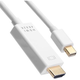 Resim Dark DK-CB-MDPXHDMIL184K 1.8 Metre Mini DisplayPort to HDMI Kablo (Altın Uçlu 2160P) 
