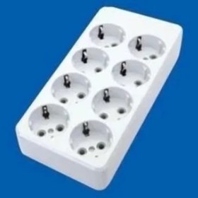 Resim De-Pa 8'li Priz Kablosuz 