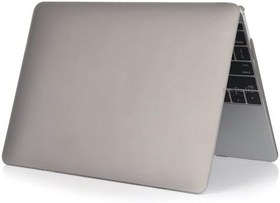 Resim McStorey MacBook Air M1 Kılıf A2337 Uyumlu 13 İnç Mat Sert Kılıf A2179 A1932 Parmak İzi Bırakmayan Koruyucu Hard Case Kapak Gri 