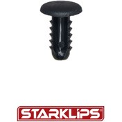Resim Star Klips Klips Arka Cam Kenar 6,3x4,3x17,5x12,5mm 01533-01781 Nissan Renault 7703077080 10 Adet 