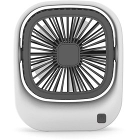 Resim EN SİGA Masa Fanı Mini Taşınabilir Usb Şarj Fanı Salınımlı 90° Eğimli Fan 