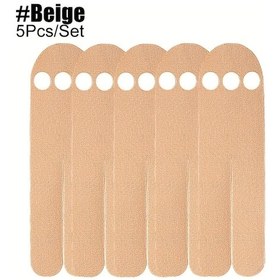 Resim Xuweiwei 5 Adet Beige Kinesiyoloji Bant: Bilek Desteği, Esnek, Nefes Alabilir, Hipoaalerjenik 