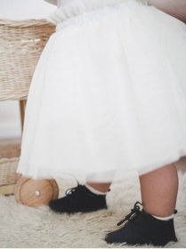 Resim l l louIou baby gifts Tütü Etek-kız Bebek/çocuk Için 4 Katlı Likrali Tülden Etek 