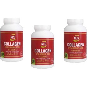 Resim Ncs Collagen Hyaluronic Acid Vitamin C Complex 3 Kutu 540 Tablet 