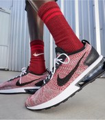 Resim Nike Air Max Flyknit Racer Erkek Kırmızı Spor Ayakkabı 