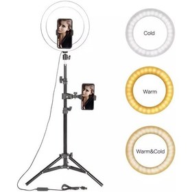 Resim Ring Fill Light 10" Youtuber Video Kuaför Çekimleri için 