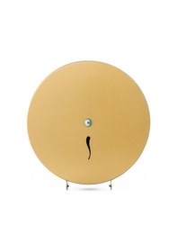 Resim ARGESAN-Paslanmaz Çelik WC Kağıtlığı JUMBO Q28 cm-ALTIN 