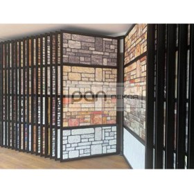 Resim Pandekor 5 Adet X Karma Taş Desenli 3 Boyutlu Renkli Strafor Köpük Duvar Kaplama Paneli (kr-318) 