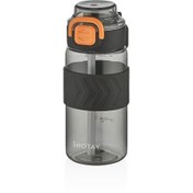 Resim Shotay ST-7237 600ml Siyah Pipetli Tritan Matara 