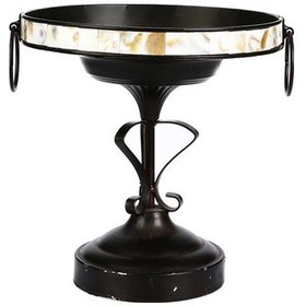 Resim Vitale Lux Metal Dekoratif Kase 25X26 CM Ak.Gb0009 