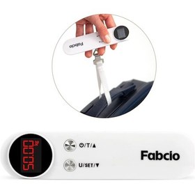 Resim Fabcio Fitbag 50kg Kapasiteli Taşınabilir Dijital Seyahat Tartısı 