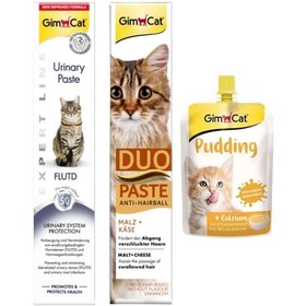 Resim Gimcat Urinary Paste 50 G + Gimcat Duo Paste Peynirli Malt Kedi Macunu 