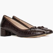 Resim Shoes & More SERENA - Kahve Croco - Topuklu 