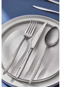 Resim Karaca Elegance Baste Platin 12 Kişilik 72 Parça Çatal Kaşık Bıçak Takımı 
