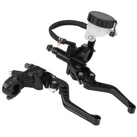 Resim Pazly Cnc Freze Alüminyum Hidrolik Fren Debriyaj Pompa Kol Seti - Kırmızı, Siyah, Mavi Renk Seçenekli 