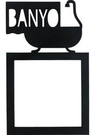 Resim Banyo Ahşap Priz Çerçevesi Dekorasyon 