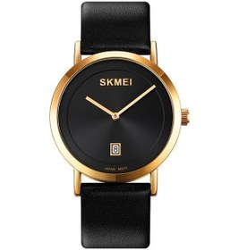 Resim Skmeı 1907 Çok İşlevli Erkek 30m Su Geçirmez Moda Kuvars Dijital Bilek Saati Altın Kahverengi 