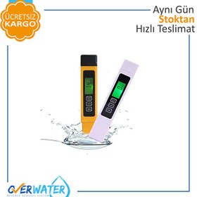Resim OverWater Su Arıtma Cihazı Tds Metre Su Kalite Sertlik İletkenlik Ölçümü 