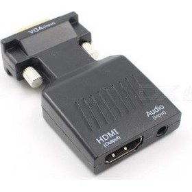 Resim PLH-080 VGA HDMI 1080P Av Dönüştürücü Converter 