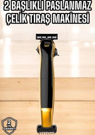 Resim AyrStore Jilet Başlıklı Tıraş Makine Sinek Kaydı Tıraş Seyahat Tipi Suya Dayanıklı 