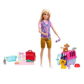 Resim Barbie Veteriner Mini Oyun Seti HRG50 
