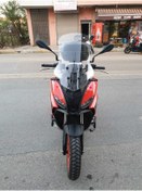 Resim Motocam Aprilia Sr Gt 200 Siperlik Ön Cam 2021 2024 Model 58cm Şeffaf Renkli 4mm 