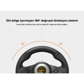 Resim NODAR Nd701 Pxn V3 Pro Direksiyon Seti Ps4/Ps3/Pc/Xbox one/Xbox Series X|S SwitchTuruncu 