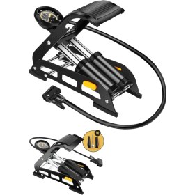 Resim Germany Steel 980P Çift Piston Hava Pompası 160 Psi El ve Ayak Kullanımı İçin Şişirme Aleti 