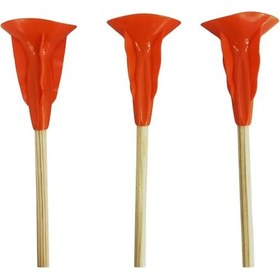 Resim Vantuzlu Ok 63 Cm 3 Adet Çocuk/başlangıç İçin Güvenli Ok Turuncu 