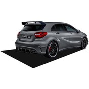 Resim Mercedes A Serisi W176 (2015-2018) Yeni A45 Difüzör (Plastik) 