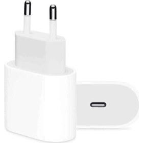 Resim PSGT Psgt ıphone 11/12/13/14/15/pro -Promax Uyumlu Typc Girişli 20W Hızlı Adaptör Beyaz 
