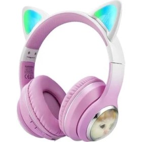 Resim Subzero SW90 Bluetooth Renkli Kedi Kulaklık 