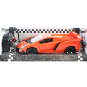 Resim Uzaktan Kumandalı Şarjlı Turuncu Araba 