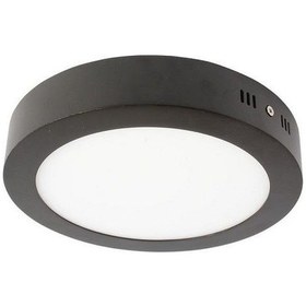 Resim Cata 30w Siva Üstü Panel Led Yuvarlak Ct-5238 Beyaz Isik Siyah 