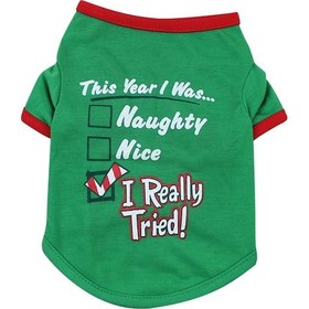 Resim Maiyame Küçük Köpekler İçin Noel Tema Tişört - Malzeme - Şık Ve Cool - Xs-xl Beden Seçenekleri Çok Renkli 