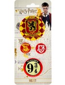 Resim G Gifi Rozet & Broş Harry Potter Gryffindor 4 adet WarnerBros. Lisansl 