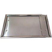 Resim aref 1 Adet Motorsiklet Paslanmaz Krom Plakalık 16cmx25cm 