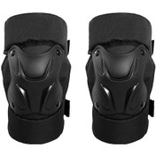 Resim Motorspor Ve Bisiklet Sporları İçin Dayanıklı Pp Kabuklu, Eva Yastıklı Elbow-knee Protektörü - Yetişkinler İçin Çok Renkli Çok Renkli 