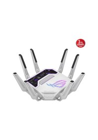 Resim Asus Rog Rapture Gt-be19000aı Wifi 7 Router Beyaz 